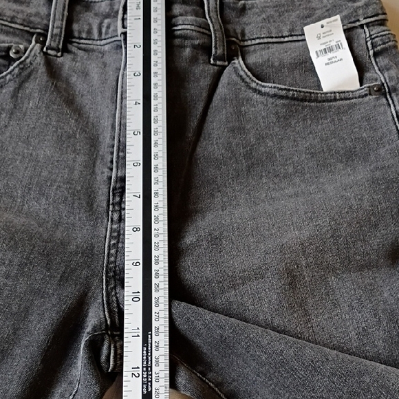 GAP Classic Straight High Rise Gray Women's Jeans Size 30 10R - Picture 5 of 8